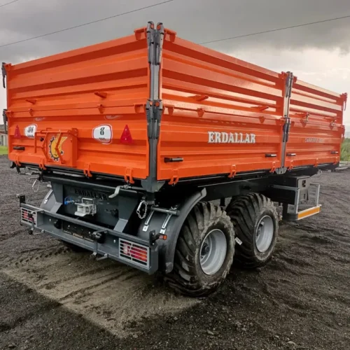 Nowa przyczepa Erdallar rolnicza tandem 8ton ładowności wywrotka 3str