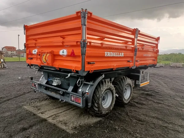 Nowa przyczepa Erdallar rolnicza tandem 8ton ładowności wywrotka 3str